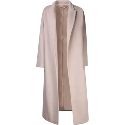 Calomeria Long Coat Aw23 , female, Sizes: S - Blanca Vita - Modalova