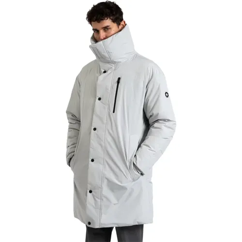 Polyester Parka mit Strickfutter , Herren, Größe: M - Strellson - Modalova