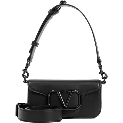 Leather Shoulder Bag Ss24 , male, Sizes: ONE SIZE - Valentino Garavani - Modalova