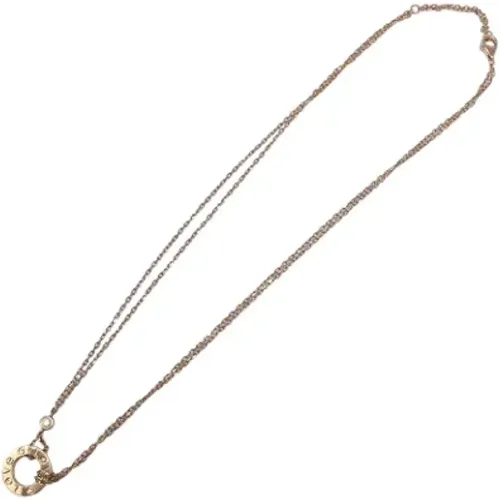 Pre-owned Jewellery, female, , Size: ONE SIZE Pre-owned Rose Gold necklaces - Cartier Vintage - Modalova