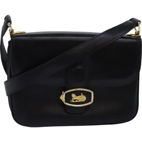 Pre-owned Leder Schultertasche , Damen, Größe: ONE Size - Celine Vintage - Modalova