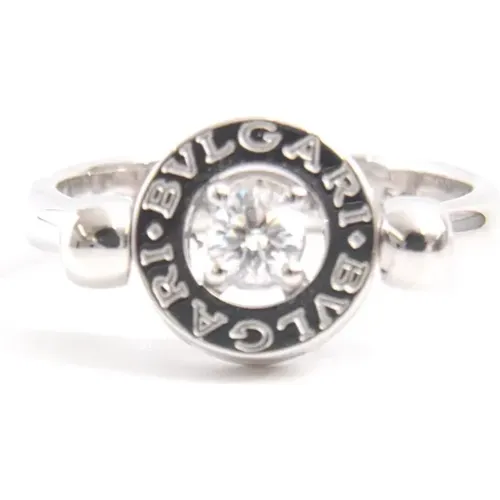 Pre-owned Metal rings , female, Sizes: ONE SIZE - Bvlgari Vintage - Modalova