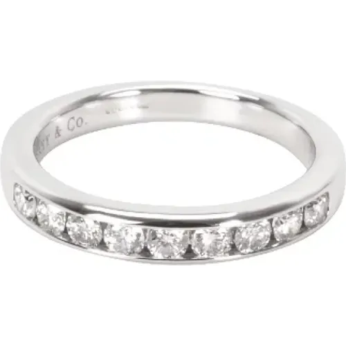 Pre-owned Platinum rings , female, Sizes: ONE SIZE - Tiffany & Co. Pre-owned - Modalova