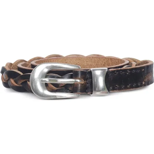 Braided Leather Belt , male, Sizes: 100 CM - Our Legacy - Modalova