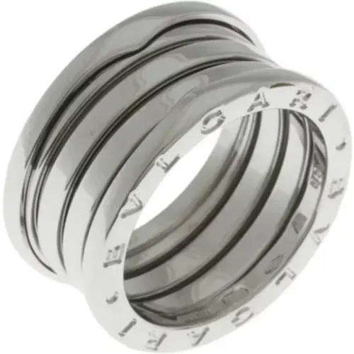 Pre-owned Jewellery, female, , Size: ONE SIZE Pre-owned White Gold rings - Bvlgari Vintage - Modalova