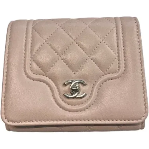 Pre-owned Wallets, female, , Size: ONE SIZE Pre-owned Leather Chanel Wallet - Chanel Vintage - Modalova