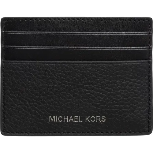 Hudson Credit card holder , male, Sizes: ONE SIZE - Michael Kors - Modalova