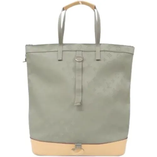 Pre-owned Backpacks, female, , Size: ONE SIZE Pre-owned Canvas Backpack - Louis Vuitton Vintage - Modalova