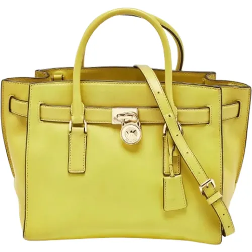 Pre-owned Tote Bags, female, , Size: ONE SIZE Pre-owned Leather totes - Michael Kors Pre-owned - Modalova