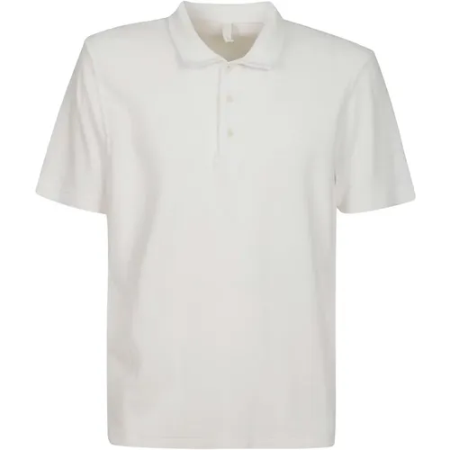 Half-sleeved Cotton Polo Shirt with Collar , male, Sizes: M, S, L, XL - 04651/ A trip in a bag - Modalova