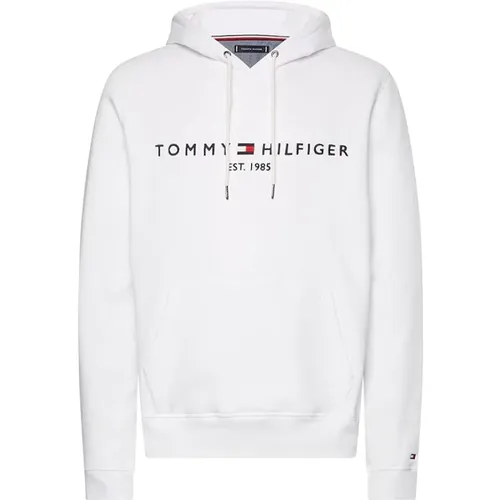 Sweater Cotton/Polyester Blend Regular Fit , male, Sizes: L, XL - Tommy Hilfiger - Modalova