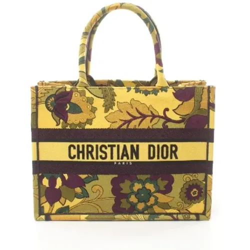 Pre-owned Tote Bags, female, , Size: ONE SIZE Pre-owned Canvas totes - Dior Vintage - Modalova