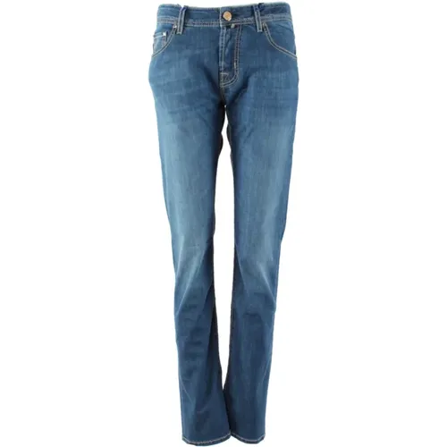 Slim Fit Jeans for Men , male, Sizes: W30 - Jacob Cohën - Modalova