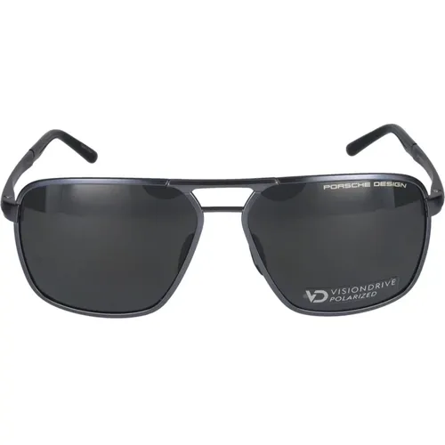 Sunglasses, male, , Size: 61 MM Stylish Sunglasses P8966 - Porsche Design - Modalova