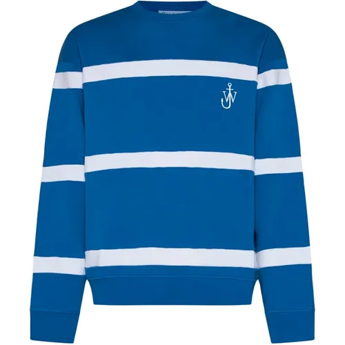 Stripe Sweatshirt , male, Sizes: M, L, S, XL - JW Anderson - Modalova