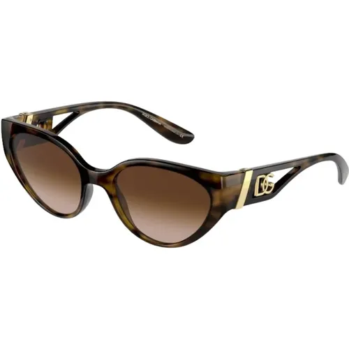 Designer Sonnenbrille Dg6146 Braun Verlauf - Dolce & Gabbana - Modalova