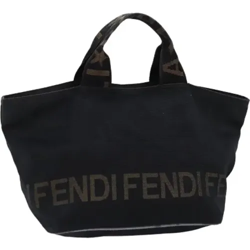 Pre-owned Handbags, female, , Size: ONE SIZE Pre-owned Cotton fendi-bags - Fendi Vintage - Modalova