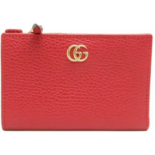 Pre-owned Wallets, female, , Size: ONE SIZE Pre-owned Leather wallets - Gucci Vintage - Modalova