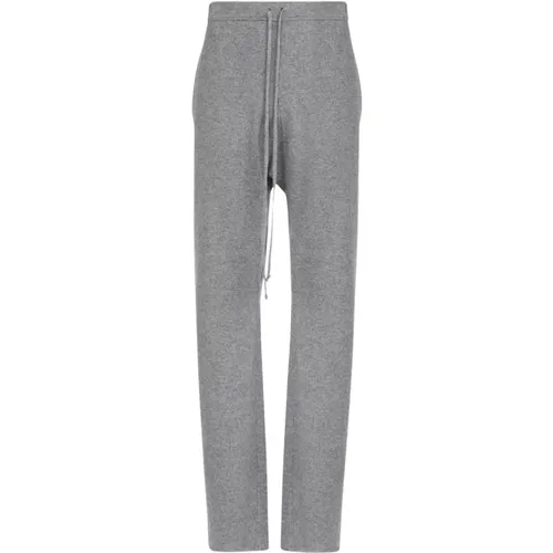 Sweatpants, male, , Size: M Grey Trousers - Maison Margiela - Modalova