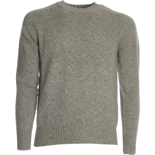 Knitwear Sweater Aw24 , male, Sizes: 3XL, M, 4XL, XL, L, 2XL - Malo - Modalova