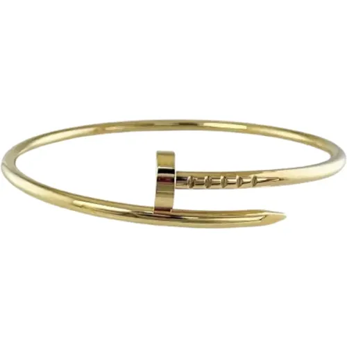 Pre-owned Jewellery, female, , Size: ONE SIZE Pre-owned Gold bracelets - Cartier Vintage - Modalova