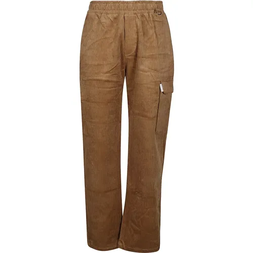 Velvet Cargo Pants , male, Sizes: S, M - Family First - Modalova