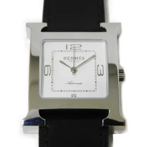 Pre-owned Stainless Steel watches , male, Sizes: ONE SIZE - Hermès Vintage - Modalova