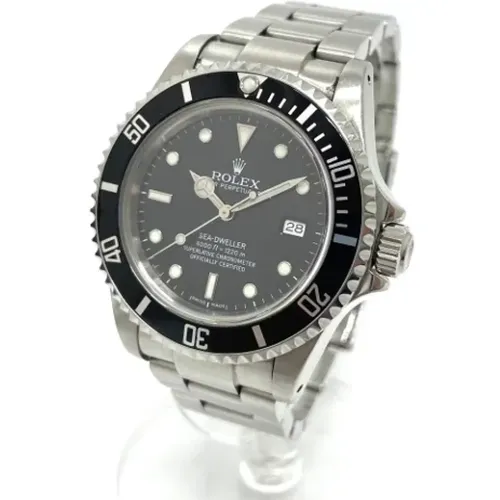 Pre-owned Stainless Steel watches , male, Sizes: ONE SIZE - Rolex Vintage - Modalova