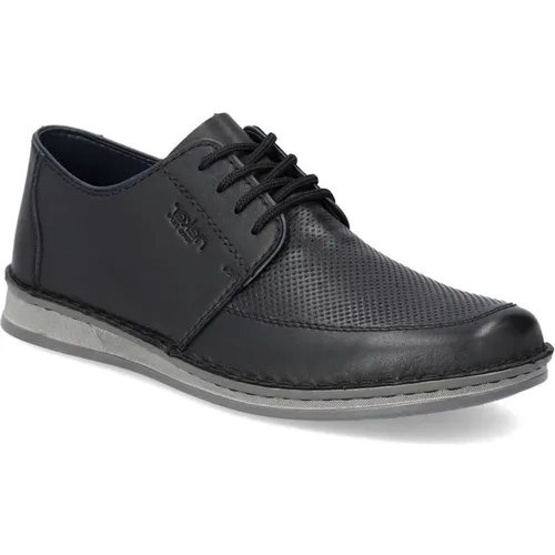 Schwarze Formelle Business Schuhe , Herren, Größe: 46 EU - Rieker - Modalova