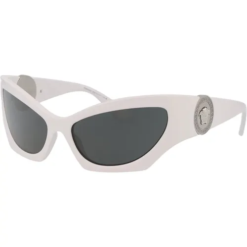 Stylish Sunglasses with Model 0Ve4450 , female, Sizes: 60 MM - Versace - Modalova