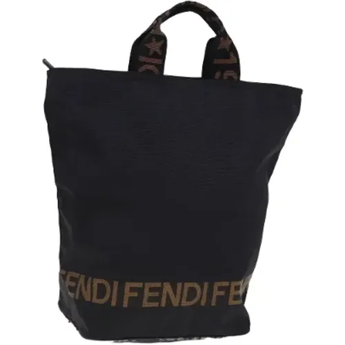 Pre-owned Canvas fendi-bags , female, Sizes: ONE SIZE - Fendi Vintage - Modalova