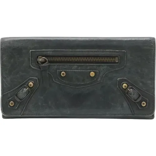 Pre-owned Wallets, female, , Size: ONE SIZE Pre-owned Leather wallets - Balenciaga Vintage - Modalova