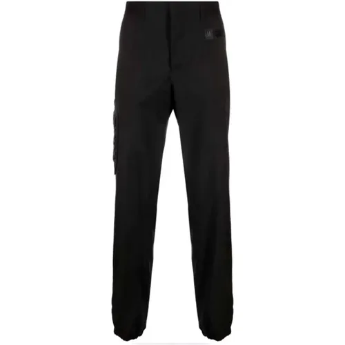 Straight Trousers, male, , Size: S Cargo Dress Pants - Moschino - Modalova