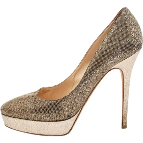 Pre-owned Pumps, female, , Size: 9 1/2 US Pre-owned Fabric heels - Jimmy Choo Pre-owned - Modalova