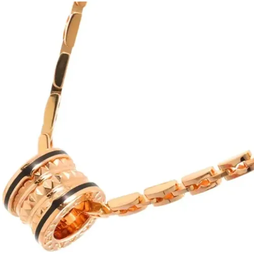 Pre-owned Jewellery, female, , Size: ONE SIZE Pre-owned Rose Gold necklaces - Bvlgari Vintage - Modalova