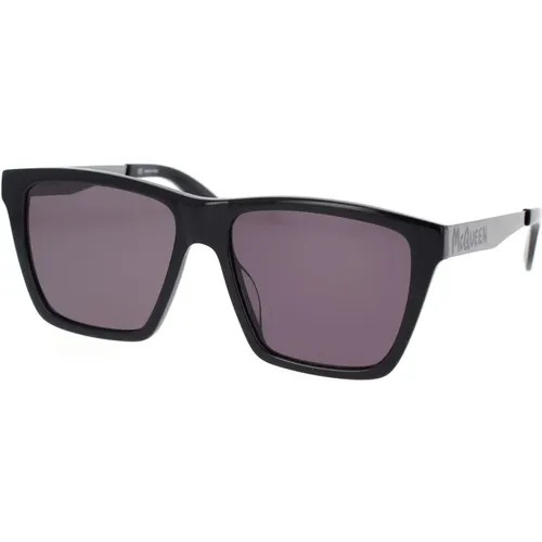 McQueen Graffiti Sunglasses , unisex, Sizes: 57 MM - alexander mcqueen - Modalova