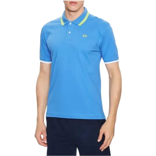 Polo Shirts, male, , Size: XL Slim Fit Polo Shirt Men - LA MARTINA - Modalova