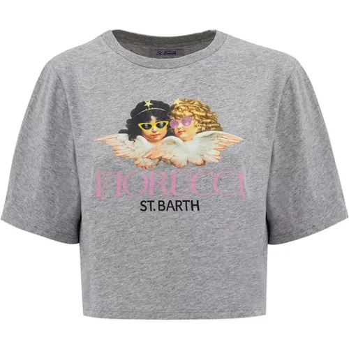 T-shirt , female, Sizes: M - MC2 Saint Barth - Modalova