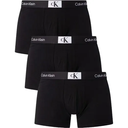 Herren Boxershorts 3er-Pack Baumwolle , Herren, Größe: M - Calvin Klein - Modalova