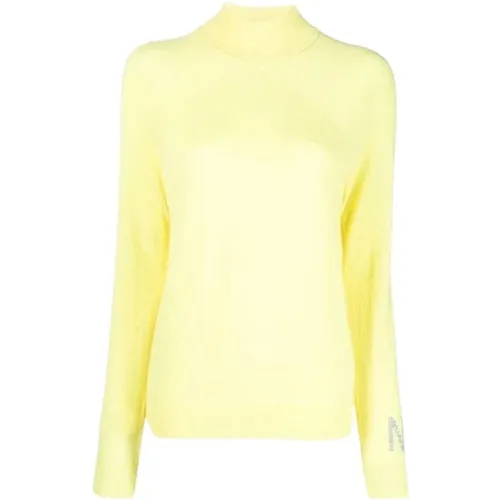 Turtlenecks, female, , Size: M Lemon High Neck Printed Turtleneck - Nina Ricci - Modalova