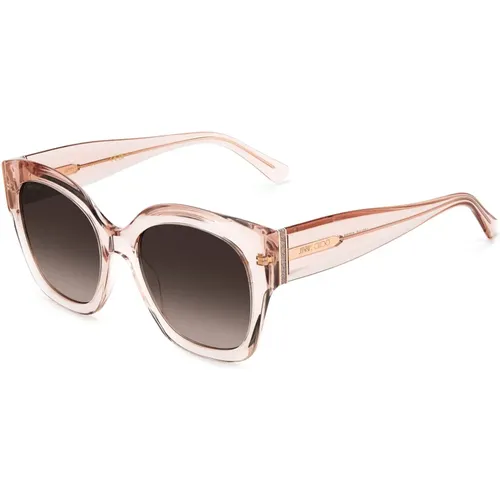 Leela/S Sunglasses in Nude/Brown Shaded,Sunglasses Leela/S - Jimmy Choo - Modalova