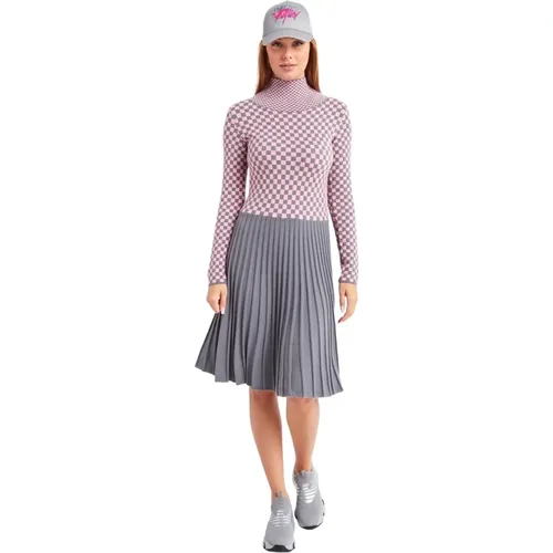 Elegant Midi Dress for Women , female, Sizes: XS - Emporio Armani - Modalova