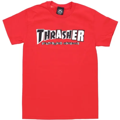 T-Shirts , Herren, Größe: L - Thrasher - Modalova