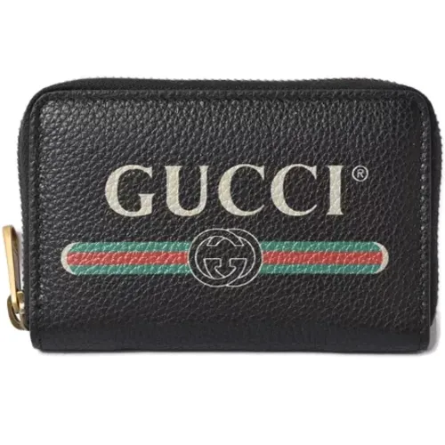 Pre-owned Wallets, female, , Size: ONE SIZE Pre-owned Leather wallets - Gucci Vintage - Modalova