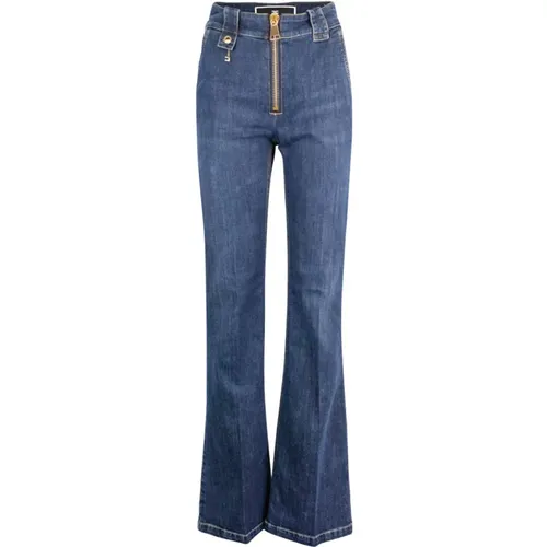 Jeans , female, Sizes: W26 - Elisabetta Franchi - Modalova