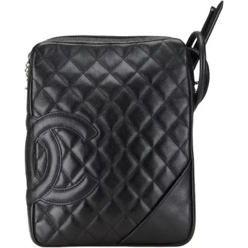 Pre-owned Leather crossbody-bags , female, Sizes: ONE SIZE - Chanel Vintage - Modalova