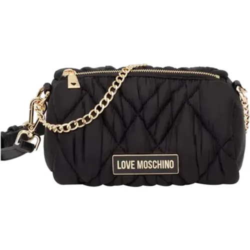 Schwarze Taschen für stilvolle Fashionistas - Moschino - Modalova