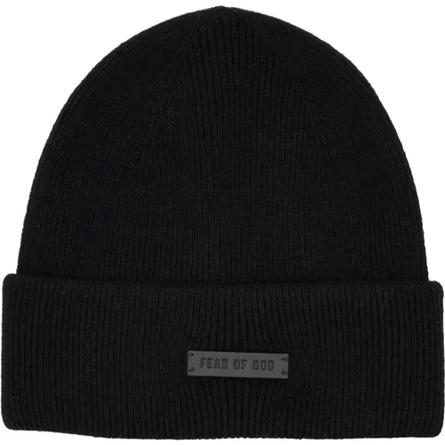 Beanies, male, , Size: ONE SIZE Cashmere Beanie Hat - Fear Of God - Modalova