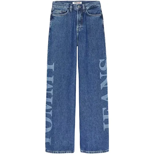 Dw0Dw14805 Flared Jeans , female, Sizes: W26, W27 - Tommy Jeans - Modalova