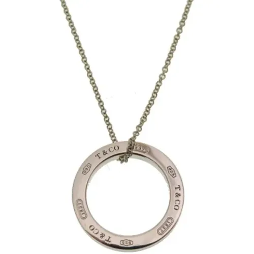 Pre-owned Jewellery, female, , Size: ONE SIZE Pre-owned Silver necklaces - Tiffany & Co. Pre-owned - Modalova